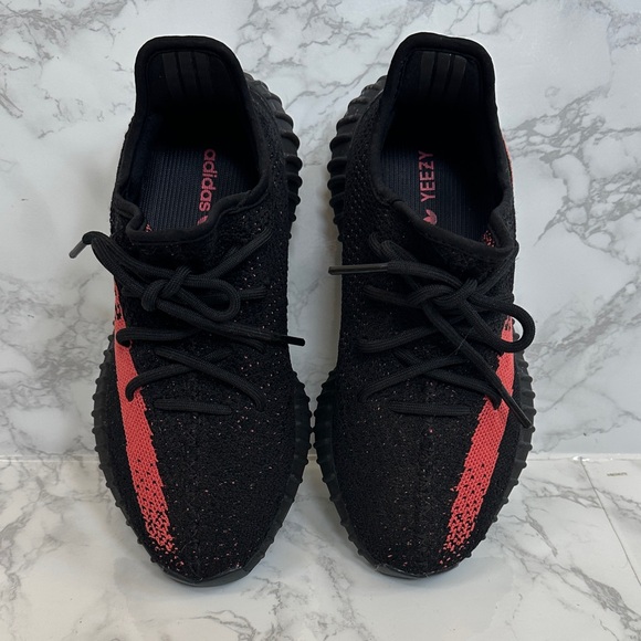Adidas Yeezy Boost 350 V2 Core Black Red - Picture 3 of 11